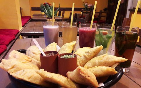 Lunitas Empanadas Restaurant gemütliche Atmosphäre